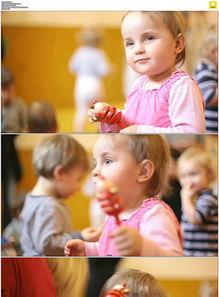 欧美小孩笑容视频素材