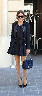 欧美模特裙装街拍视频,模特裙装街拍潮流解析