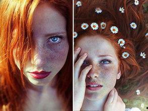 欧美雀斑女孩特写视频